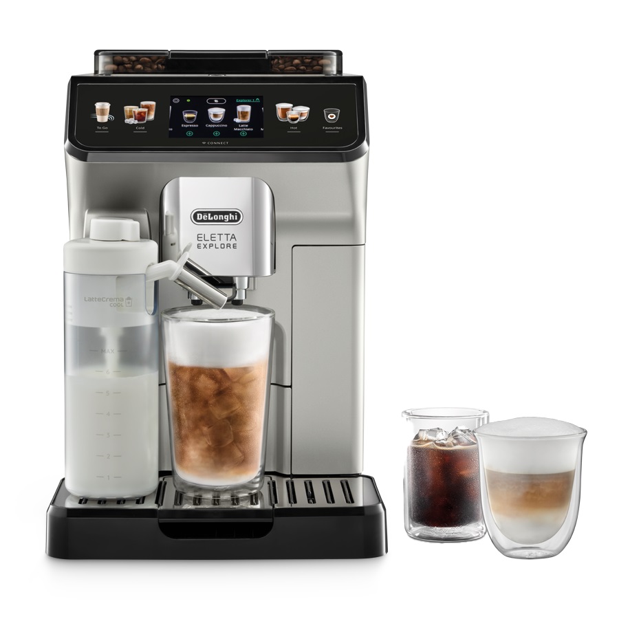 Delonghi Eletta Explore Cold Brew ECAM450.65.S Tam Otomatik Kahve Makinesi